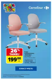 Carrefour gazetka tydzień 34 Strona 6: Fotel młodzieżowo-dziecięcy Flip White €199,00