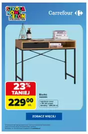 Carrefour gazetka tydzień 34 Strona 8: Biurko Hansen €229,00