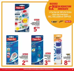 Catalogue Trafic semaine 34 page 9: Tipp-Ex ROULEAU DE CORRECTION MINI POCKET MOUSE €2,99, Tipp-Ex Mini Pocket Mouse €5,99