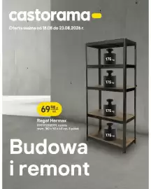 Castorama gazetka tydzień 34 Strona 1: Regał metalowy Hermax czarny €69,98