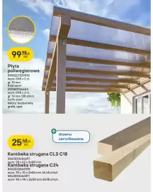Castorama gazetka tydzień 34 Strona 10: Płyta poliwęglanowa 0,98x2 m gr. 10 mm €99,98