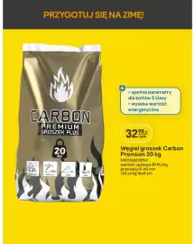 Castorama gazetka tydzień 34 Strona 17: Węgiel groszek Carbon Premium €32,98