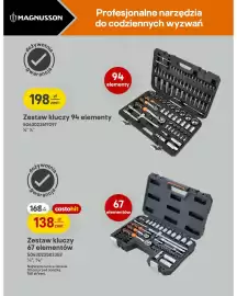 Castorama gazetka tydzień 34 Strona 28: Zestaw kluczy Magnusson 67 elementów €138,00