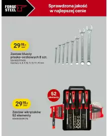 Castorama gazetka tydzień 34 Strona 29: Zestaw kluczy płasko-oczkowych Forge Steel 8 szt €29,98