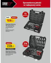 Castorama gazetka tydzień 34 Strona 30: Zestaw kluczy 216 elementów Forge Steel €228,00