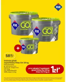 Castorama gazetka tydzień 34 Strona 7: Gotowa gładź szpachlowa Atlas Go! €58,48
