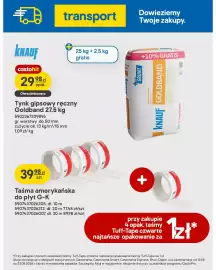 Castorama gazetka tydzień 34 Strona 8: Taśma amerykańska do płyt G-K Tuff-Tape 30 m €89,98