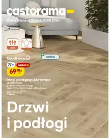 Castorama gazetka tydzień 34 Strona 1: Panel podłogowy jodełka GoodHome Shirebrook 8 mm AC5 €69,98