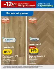 Castorama gazetka tydzień 34 Strona 16: Panel winylowy Spc GoodHome Dąb Selby €89,98
