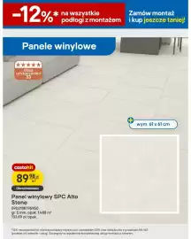 Castorama gazetka tydzień 34 Strona 17: Panel winylowy Spc Alto Stone €89,98