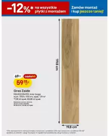 Castorama gazetka tydzień 34 Strona 12: Gres Zaide €59,98