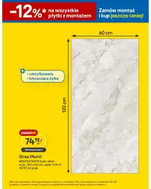 Castorama gazetka tydzień 34 Strona 13: Gres Monti €74,98
