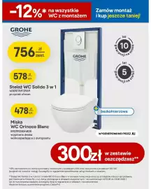 Castorama gazetka tydzień 34 Strona 2: Miska Wc Orinoco Blanc €478,00