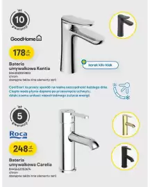 Castorama gazetka tydzień 34 Strona 4: Bateria umywalkowa GoodHome Kentia chrom €178,00