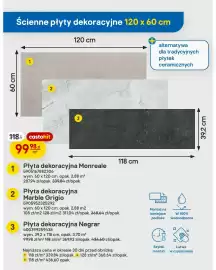 Castorama gazetka tydzień 34 Strona 9: Płyta dekoracyjna ścienna Monreale €99,98