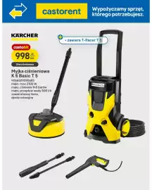 Castorama gazetka tydzień 34 Strona 11: Myjka ciśnieniowa Kärcher K 5 Basic T €998,00