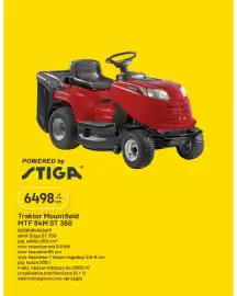 Castorama gazetka tydzień 34 Strona 7: Traktor Mountfield Mtf 84 m St 350 €6.498,00