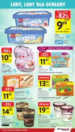 Intermarche gazetka tydzień 34 Strona 25: Lody KAKTUS €13,99, Rolada lodowa AUGUSTO wybrane rodzaje €11,99