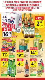 Intermarche gazetka tydzień 34 Strona 34: Piwo KSIAŻĘCE €19,96, Napój piwny GARAGE €4,59