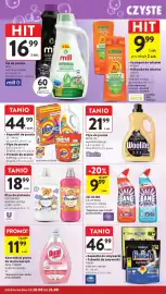 Intermarche gazetka tydzień 34 Strona 40: Kapsułki do zmywarki Tabletki do zmywarki FINISH €46,99