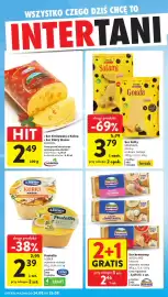 Intermarche gazetka tydzień 34 Strona 42: Ser kremowy HOCHLAND bloczek €2,46, Pastella Jajeczna €2,39