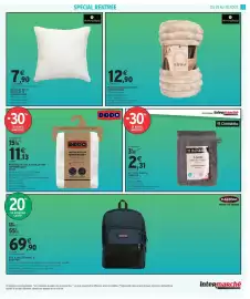 Catalogue Intermarché Express semaine 35 page 11: Atmosphera - plaid d'lanelle côtelé €12,90