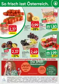Spar Flugblatt woche 34 Seite 1