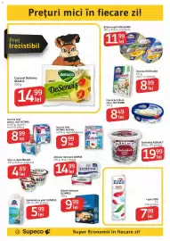 Catalog Supeco Pagină 14: Smântână ALBALACT €19,99, Brânză Halloumi Olympus €9,99