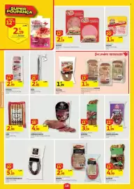 Folheto Auchan semana 34 Página 10: Salpicão Cachaço €4,99, Chourico de Vinho Casa do Porco Preto €5,59