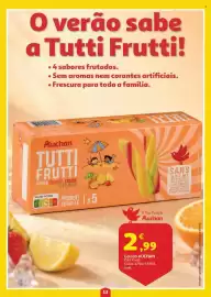 Folheto Auchan semana 34 Página 13: Gelado auchan tutti frutti €2,99