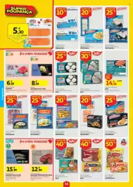 Folheto Auchan semana 34 Página 14: Filetes de robalo e dourada iglo, Filetes Primavera iglo