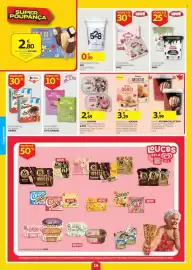 Folheto Auchan semana 34 Página 16: Kinder bueno, Numa Seleção de Gelado Mochi Little Moons