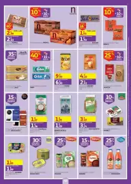 Folheto Auchan semana 34 Página 49: Farinha de trigo branca de neve €1,39, Quinoa branca cem porcento €3,14