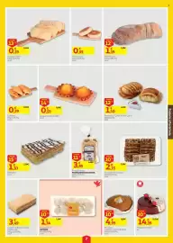 Folheto Auchan semana 34 Página 7: Almofada c/ Queijo A Vaca Que Ri €1,10, Semifrio de Bolacha e Leite Condensado €3,49