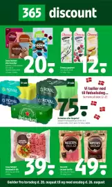 Coop 365 tilbudsavis uge 34 Side 1: Cheasy yoghurt €12,00, Coop ispinde eller isvafler €20,00