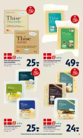 Coop 365 tilbudsavis uge 34 Side 12: Thise økologisk burrata eller mozzarella €25,00, Thise økologisk skiveost €25,00