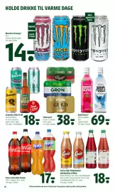 Coop 365 tilbudsavis uge 34 Side 21: Monster Energy €14,00, Cocio eller Änglamark økologiske drikke €18,00