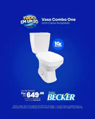 Lojas Becker (válido até 22-08)