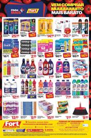 Tabloide Fort Atacadista Página 4: Pampers - fralda super sequinha €65,99, Creme dental €2,99