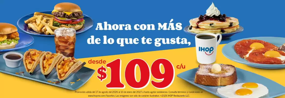 Ihop (válido hasta 12-01)