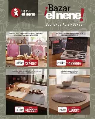 Catálogo El Nene (válido hasta 31-08)