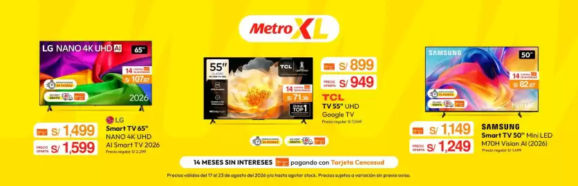 Catálogo Metro semana 34 Página 1