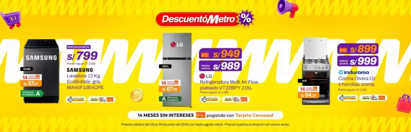 Catálogo Metro semana 34 Página 39