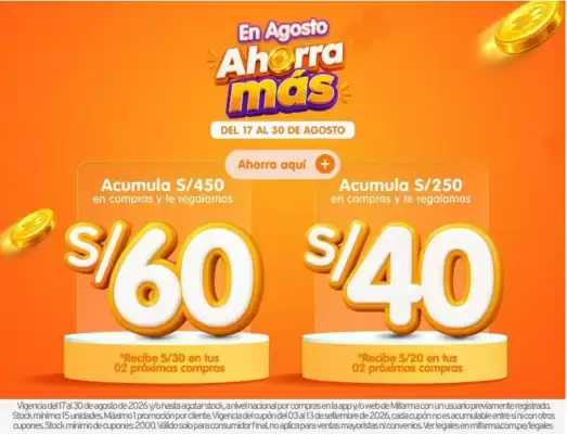 Mifarma (válido hasta 30-08)