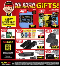 Autopro catalogue Page 16: Meguiar’s Father's Day Bucket €79,99, Extreme Garage Portable Vehicle Ramps €99,99