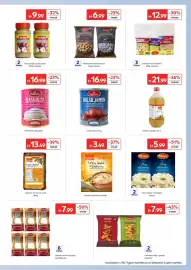 Carrefour catalogue Page 3: Chheda's 2 pieces €7,99, Mehran vermicelli poly bag €7,99