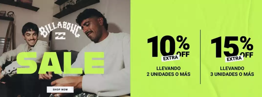 Billabong (válido hasta 2-09)