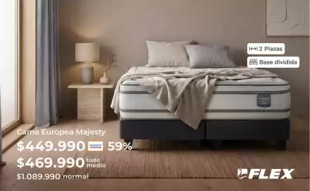 Catálogo Paris Página 1: Flex - cama europea majesty €499.990,00