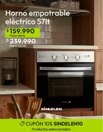Catálogo Falabella Página 20: Sindelen - horno empotrable eléctrico €159.990,00