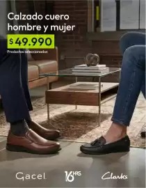 Catálogo Falabella Página 9: Calzado cuero hombre y mujer €49.990,00